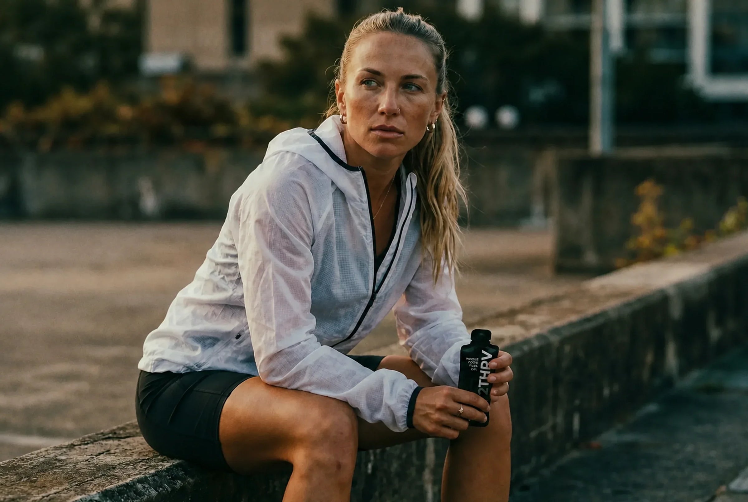 Endurance athlete recovering after training with 2THRV fuel