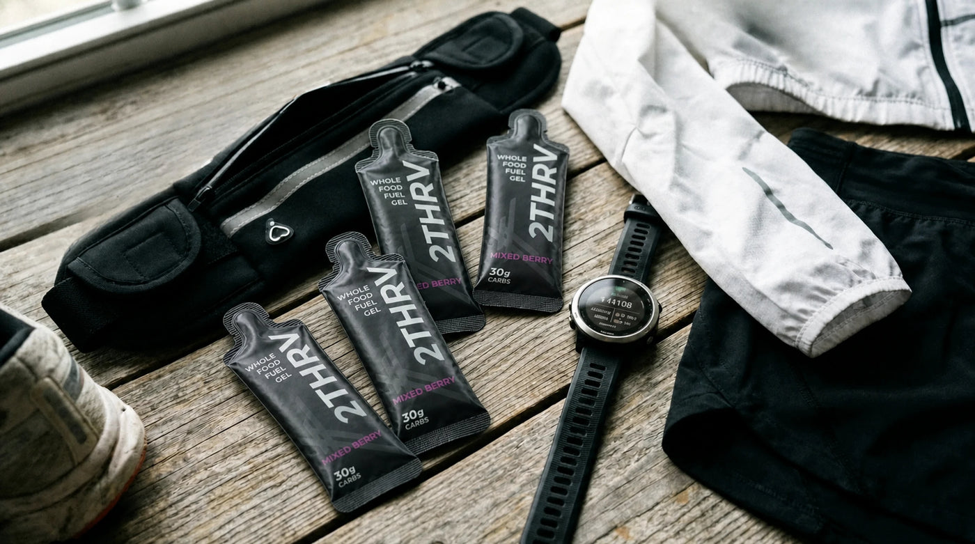2THRV Founder Club, weathered bench flat lay
