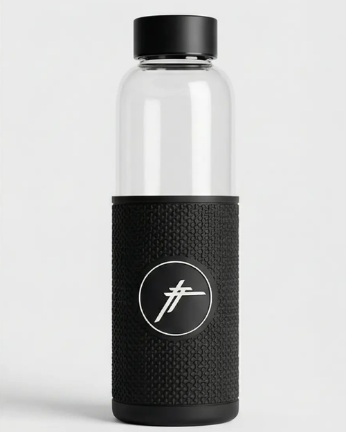 Black 2THRV performance water bottle