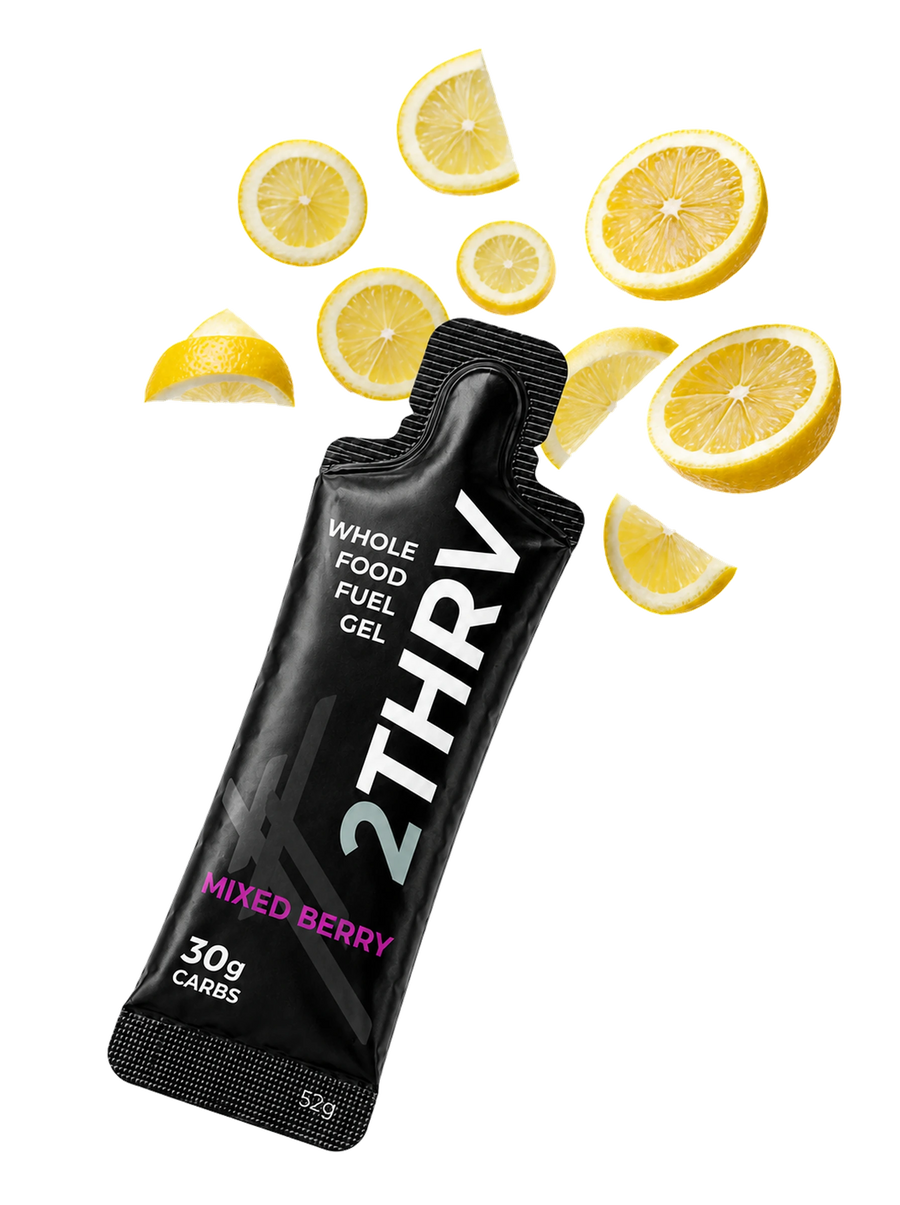 2THRV natural whole-food energy gel ingredient composition 2
