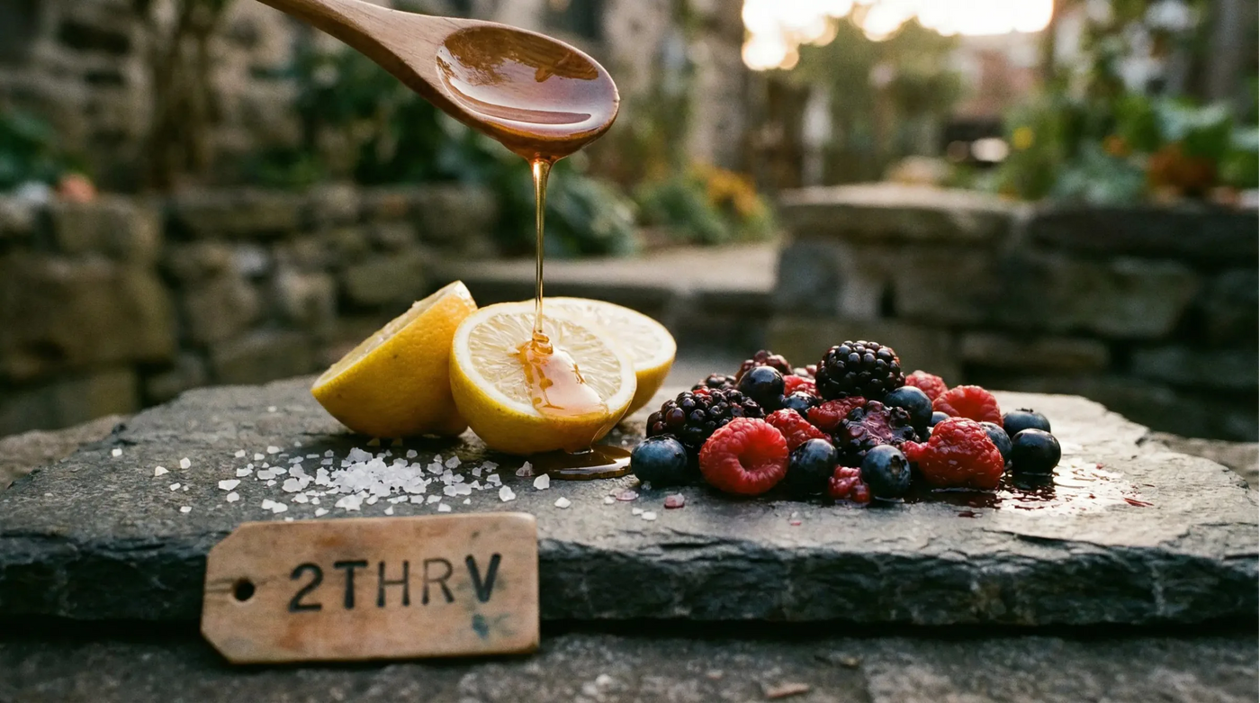 whole-food ingredients used in 2THRV endurance fuel
